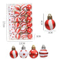 Christmas decorations Christmas trees gifts decorations mini painted Christmas balls