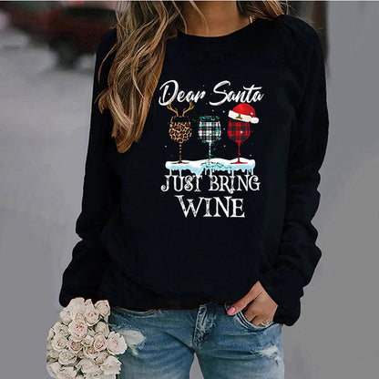 Women's Round Neck Sweatshirt New Arrival Christmas Foreign Trade