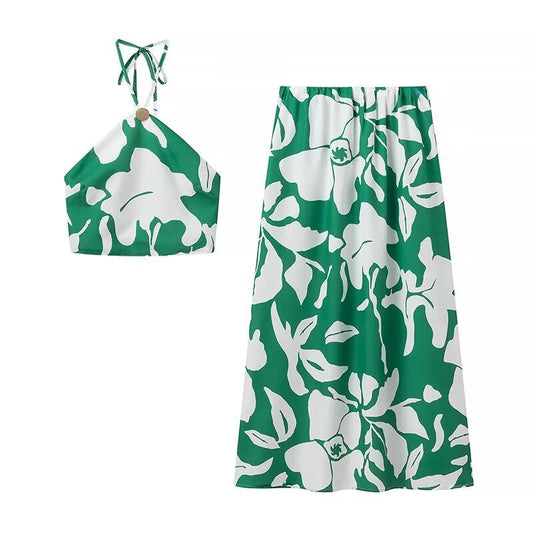 Women's Clothing Printed Set