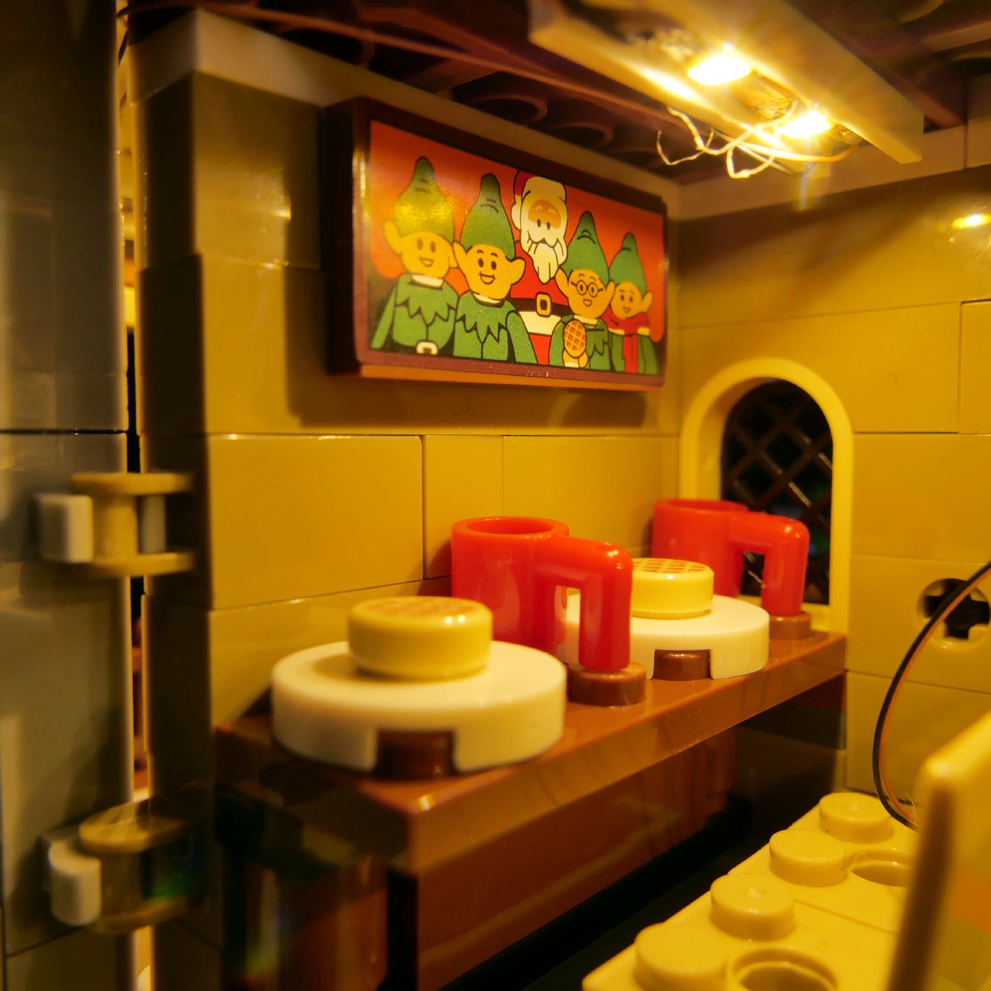 Suitable for LEGO 10275 Christmas Series Elf Magic House LED Remote Control Light