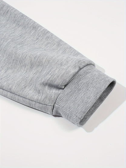 Festive Christmas Sweatshirt for Women, Plus Size Casual