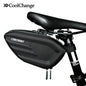 CoolChange Bicycle Saddle Bag Waterproof MTB Bike Rear Reflective Cycling Seat Tail Large  Bike Accessories
