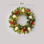 Christmas wreath rattan 30/40/50/60cm Christmas decoration wreath door hanging scene