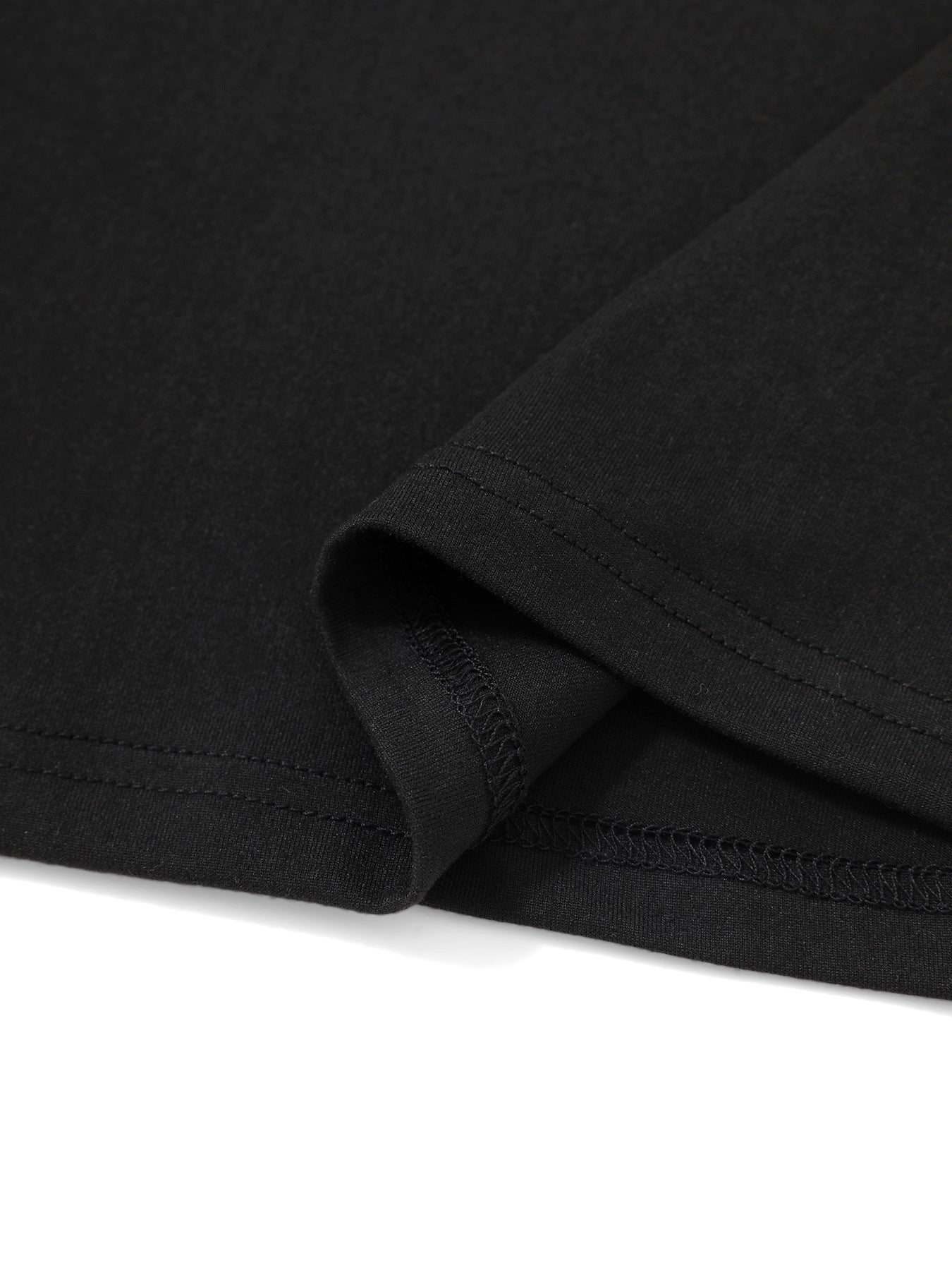 Women's Christmas Gnome Pattern Printed Short Sleeve T-Shirt Round Neck Casual Top Black Red White