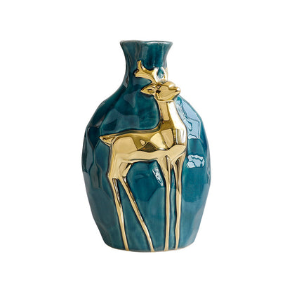 New Christmas Bouquet Vase Set, Elegant Flower Arrangement Decoration Props