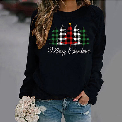 Women's Round Neck Sweatshirt New Arrival Christmas Foreign Trade