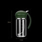 Food Grade Oil Pot Dual Use Glass Oil Spray Bottle Household Spray Sesame Oil Bottle Automatic Opening and Closing