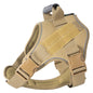 Tactical dog vest: for large dogs (German Shepherd, Golden Retriever) – training, military-style accessories.