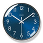 Brand - new 10/12 - inch modern wall clock. Its silent quartz makes it perfect for living rooms.