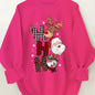 Festive Christmas Sweatshirt for Women, Plus Size Casual