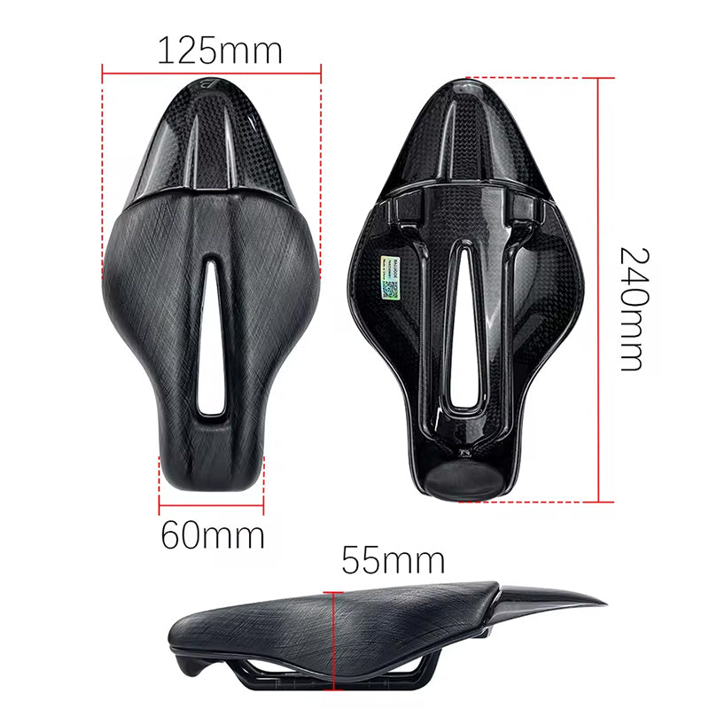 TT Time Trial/MTB Cycling Saddle: Seatless Triathlon Option for Road & Fixed-Gear Bikes