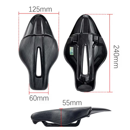 TT Time Trial/MTB Cycling Saddle: Seatless Triathlon Option for Road & Fixed-Gear Bikes