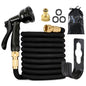 100 - ft Expandable Garden Hose with Nozzle. Light, Durable & Kink - Free for Car Wash & Outdoor Watering
