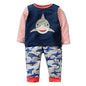 Boys Set with Animal Applique Sweatshirt+Pants Autumn Winter Children Clothing Sets Kids Back to School Outfit Baby Boys Clothes
