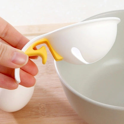 Egg yolk and egg white separator silicone egg white cartridge filter baking kitchen supplies