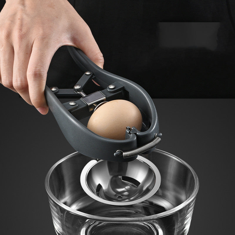 304 Stainless Steel Egg Opener Egg Opener Shelling Kitchen Tool Egg Yolk And Egg White Separator