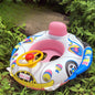 Children's steering wheel car swimming boat baby water swimming ring inflatable PVC inflatable swimming ring
