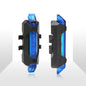 1pcs Bicycle Riding Equipment Accessories USB Charging LED Mountain Bike Light Bicycle Lighting Warning Tail Light