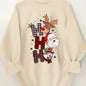 Festive Christmas Sweatshirt for Women, Plus Size Casual
