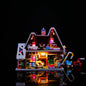 Building block lighting compatible with LEGO winter Christmas series 10267 gingerbread house LED remote control lighting