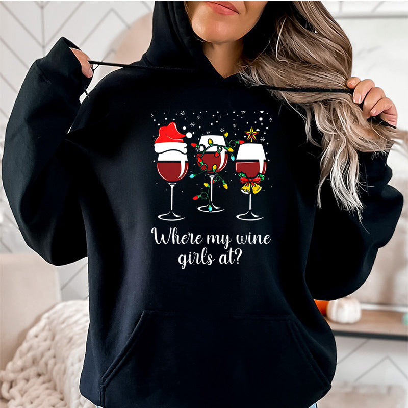 Women's Hooded Sweatshirt New Arrival Christmas Foreign Trade