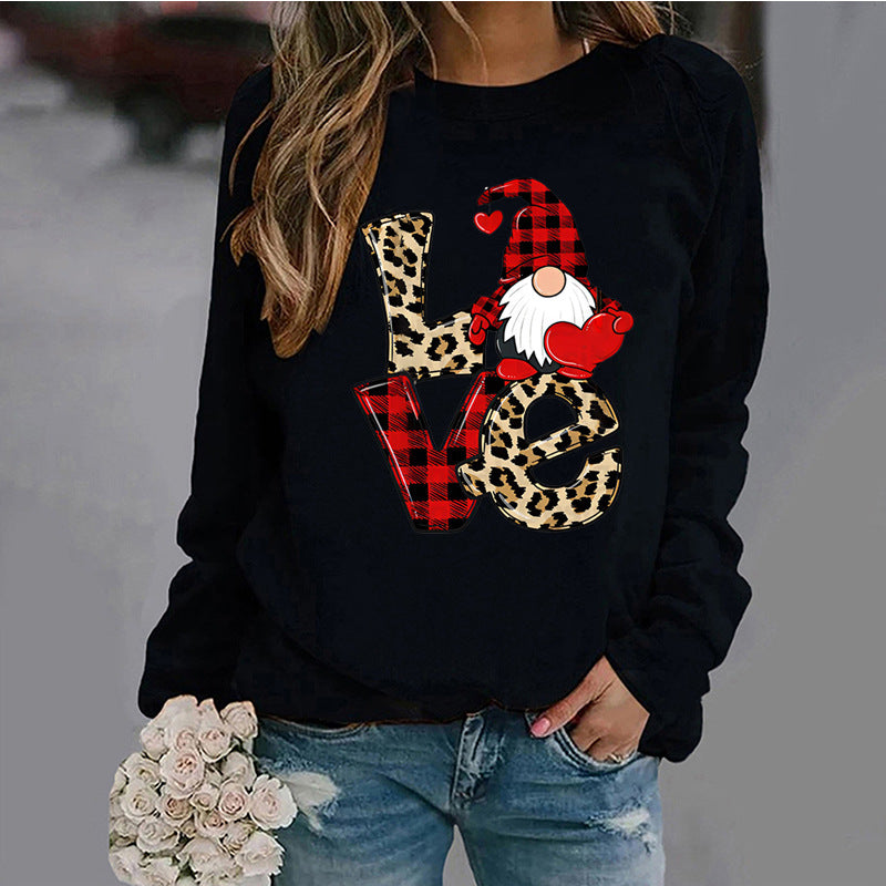 Women's Round Neck Sweatshirt New Arrival Christmas Foreign Trade