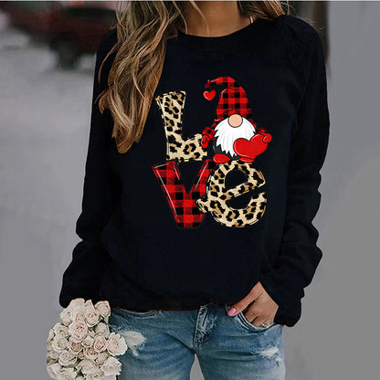 Women's Round Neck Sweatshirt New Arrival Christmas Foreign Trade