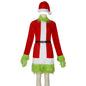 Christmas Cosplay Costume Grinch Green Monster Costume for Christmas Party and Stage Performance