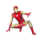 Kids Adult Iron Man Costume Bodysuit Spandex Halloween Spider man Cosplay Jumpsuit Suits 3D Style Dress Up