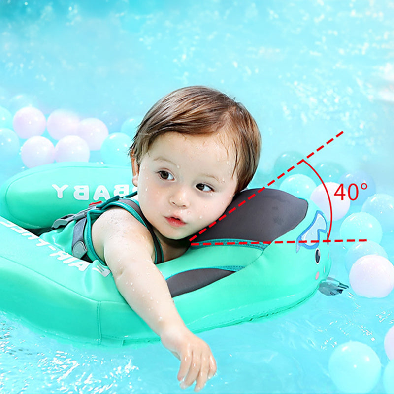 Mambobaby Non - inflatable Baby Swim Float, Foot Cushion, Seat, Fun Swimming Toys, Gift for Boys and Girls