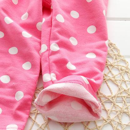 Baby Girls Winter Clothing Sets Cotton Cartoon Mouse Long Sleeve Bebes Suit Newborn Kids Baby Girl Clothes