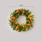 Christmas wreath rattan 30/40/50/60cm Christmas decoration wreath door hanging scene