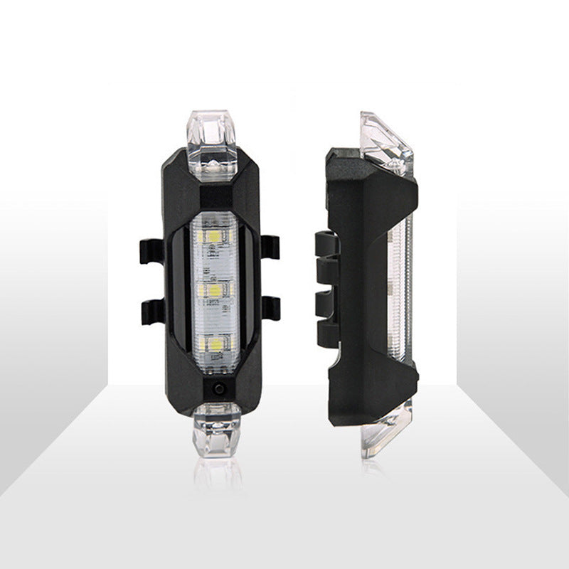 1pcs Bicycle Riding Equipment Accessories USB Charging LED Mountain Bike Light Bicycle Lighting Warning Tail Light