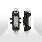 1pcs Bicycle Riding Equipment Accessories USB Charging LED Mountain Bike Light Bicycle Lighting Warning Tail Light